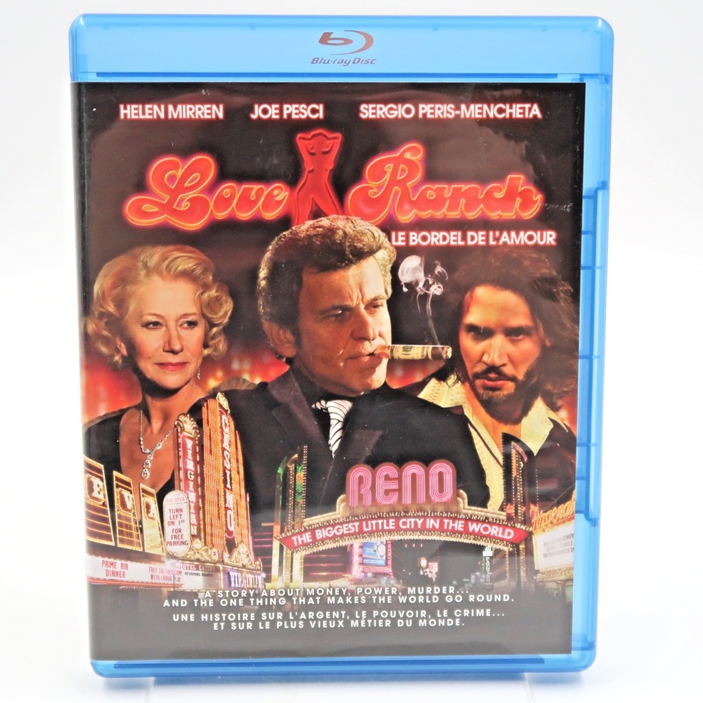 Love Ranch Blu-ray Disc 2010 Helen Mirren Joe Pesci Drama E-ONE Movie